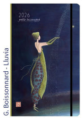 AGENDA ANUAL 2026 SEMANA VISTA GAELLE LLUVIA 13X22 CM | PICTURA